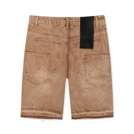 Politics Sanity Jorts - Khaki
