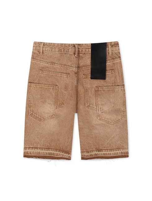 Politics Sanity Jorts - Khaki