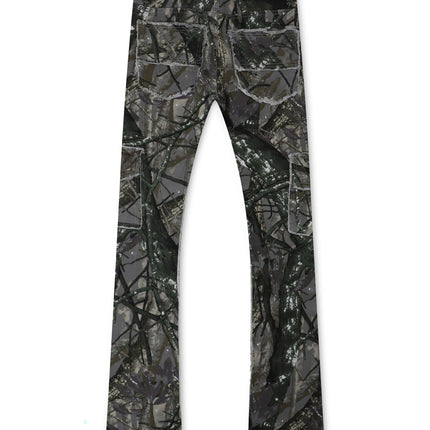 AJENDA STACKED JEANS - GRAY TREE AJENDA