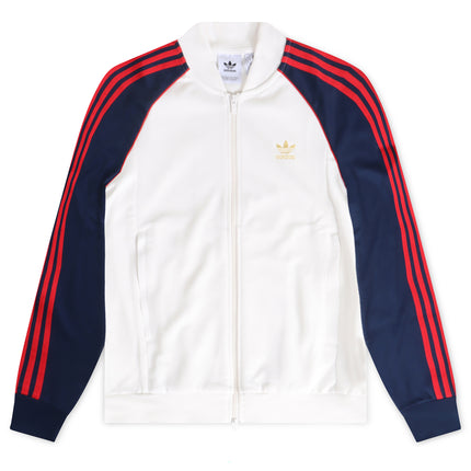 Adidas Adicolor Classic Track Jacket - Clowd White - Denim Exchange USA