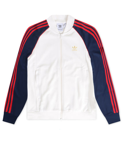 Adidas Adicolor Classic Track Jacket - Clowd White - Denim Exchange USA