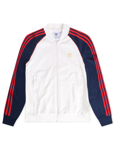 Adidas Adicolor Classic Track Jacket - Clowd White - Denim Exchange USA