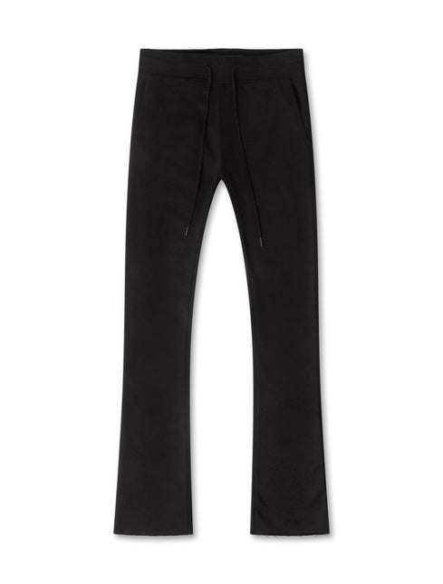 Jordan Craig Uptown Fleece Stacked Sweatpants - Black