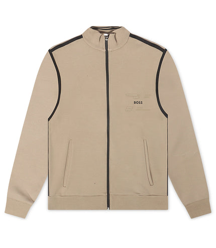 Boss Skaz Tape Zip Jacket - Beige