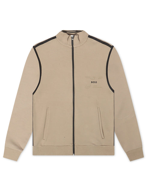 Boss Skaz Tape Zip Jacket - Beige