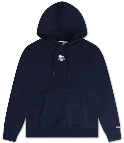 Lacoste Logo Hoodie - Navy