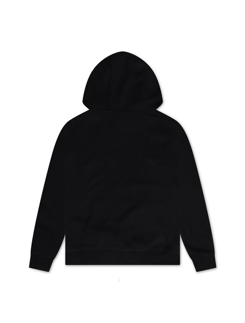 Hugo Kids Stacked Logo Hoodie - Black