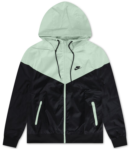 Nike Sportswear Windrunner Hooded Jacket - Black/Jade Horizon