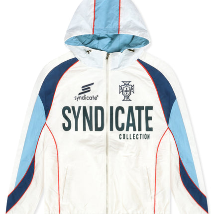 Syndicate Nylon Tracksuit Set - White