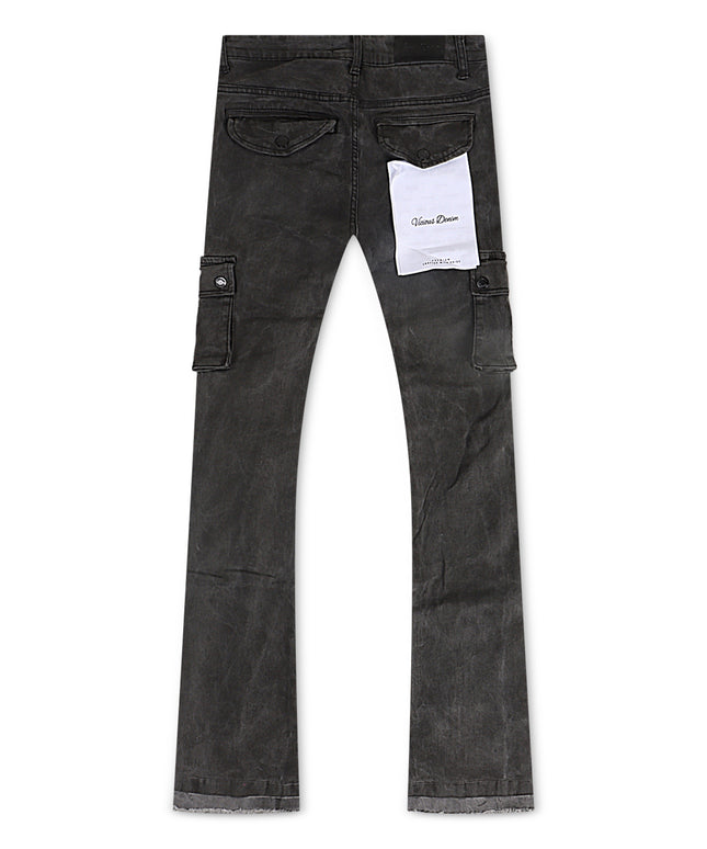 Vaqueros acampanados Vicious Denim - Negro