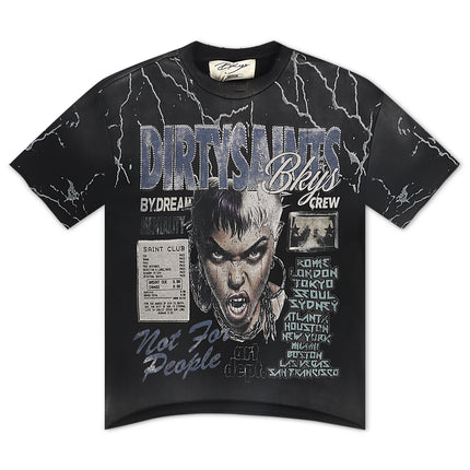 Bkys Saint Club Receipt Tee - Black