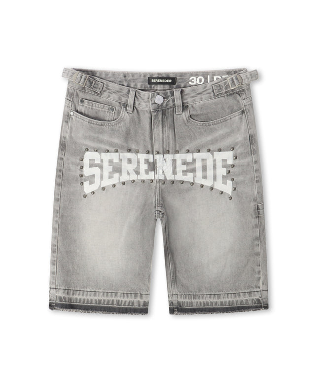 Serenede Atelier Denim Shorts - Mid Grey
