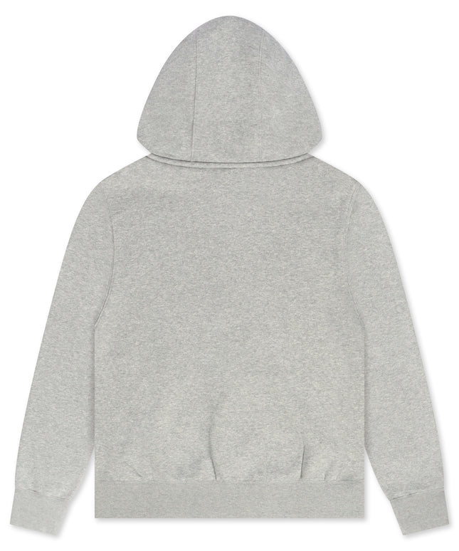 Nike Mens Full Zip Fleece Hoodie - Grey