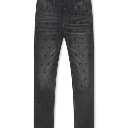 Embellish Cygnus Skinny Jean - Washed Black