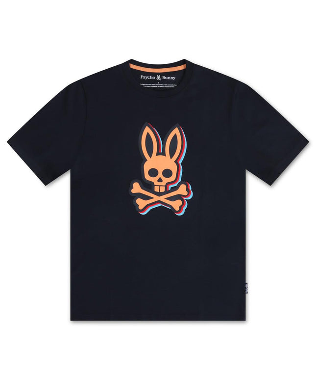 Psycho Bunny Sanderson Graphic Tee - Navy - Denim Exchange