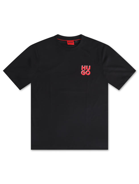 Hugo Dimoniti Tee 12 - Black/Red - Denim Exchange USA