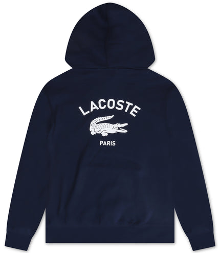 Lacoste Logo Hoodie - Navy