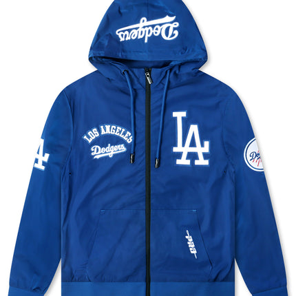 Pro Standard LA Dodgers Classic Wind Suit Pullover Hoodie - Blue
