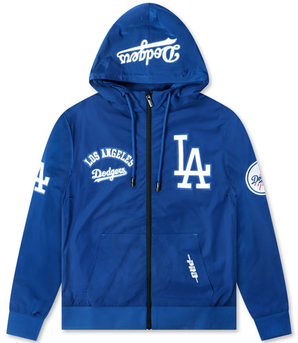 Pro Standard LA Dodgers Classic Wind Suit Pullover Hoodie - Blue