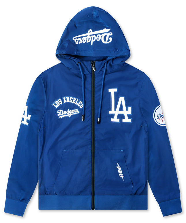 Pro Standard LA Dodgers Classic Wind Suit Pullover Hoodie - Blue