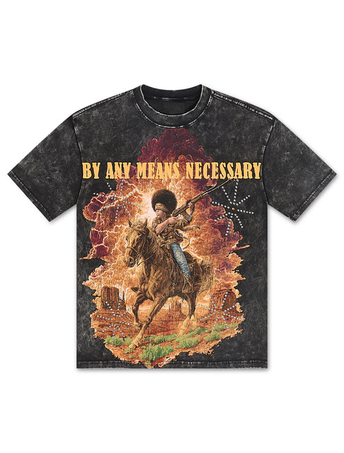Supply West By Any Means Tee - Black