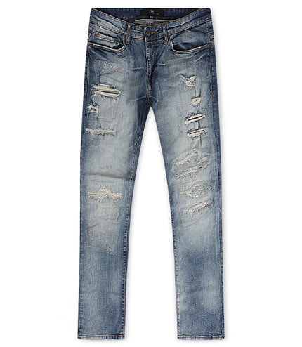 Jordan Craig Legacy Edition Slim Fit Jeans - Studio Blue