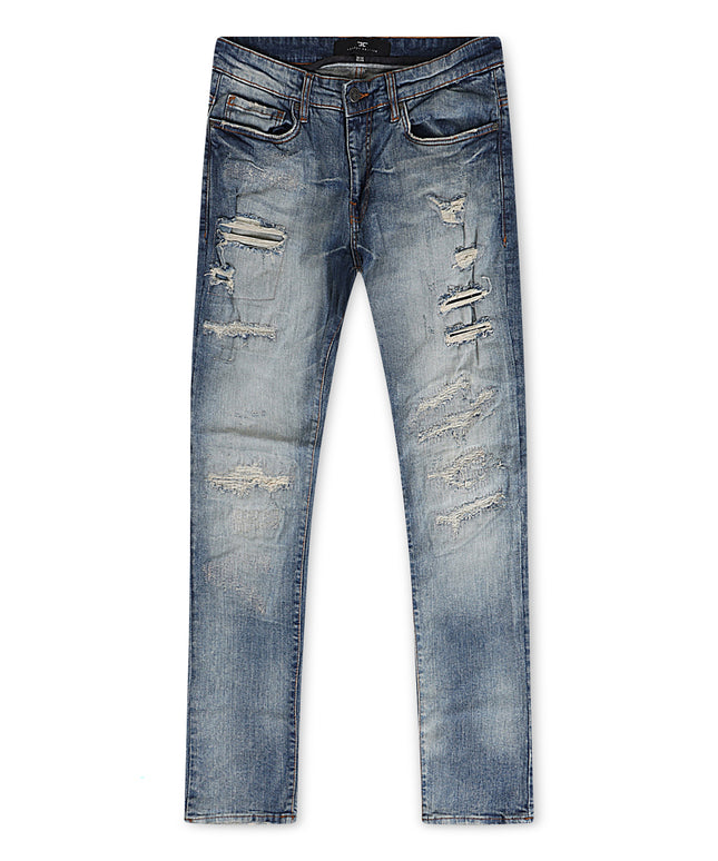 Vaqueros ajustados Jordan Craig Legacy Edition - Azul estudio