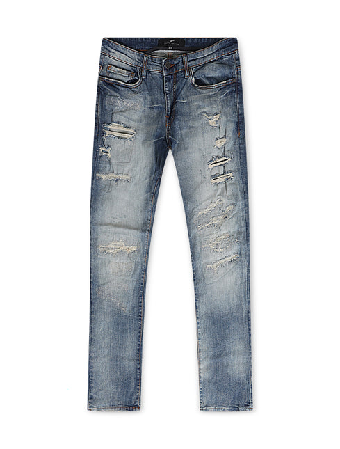 Jordan Craig Legacy Edition Slim Fit Jeans - Studio Blue