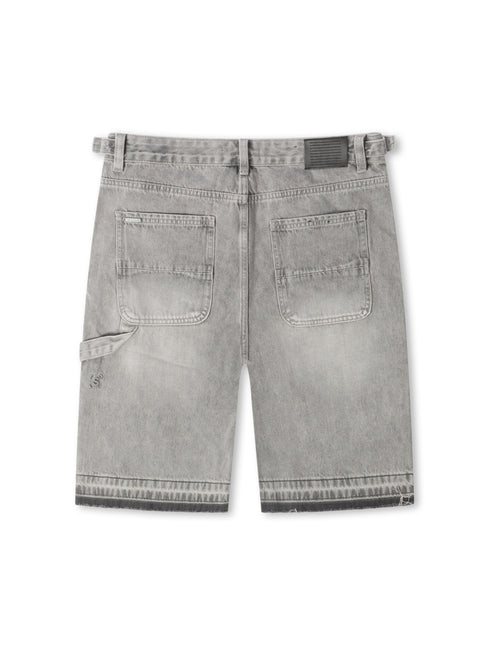 Serenede Atelier Denim Shorts - Mid Grey