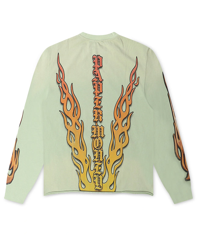 Paper Money Hellride Long Sleeve - Washed Sage