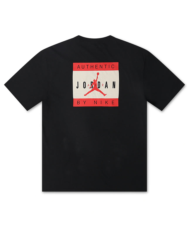 Air Jordan Mens Brand Tee - Black
