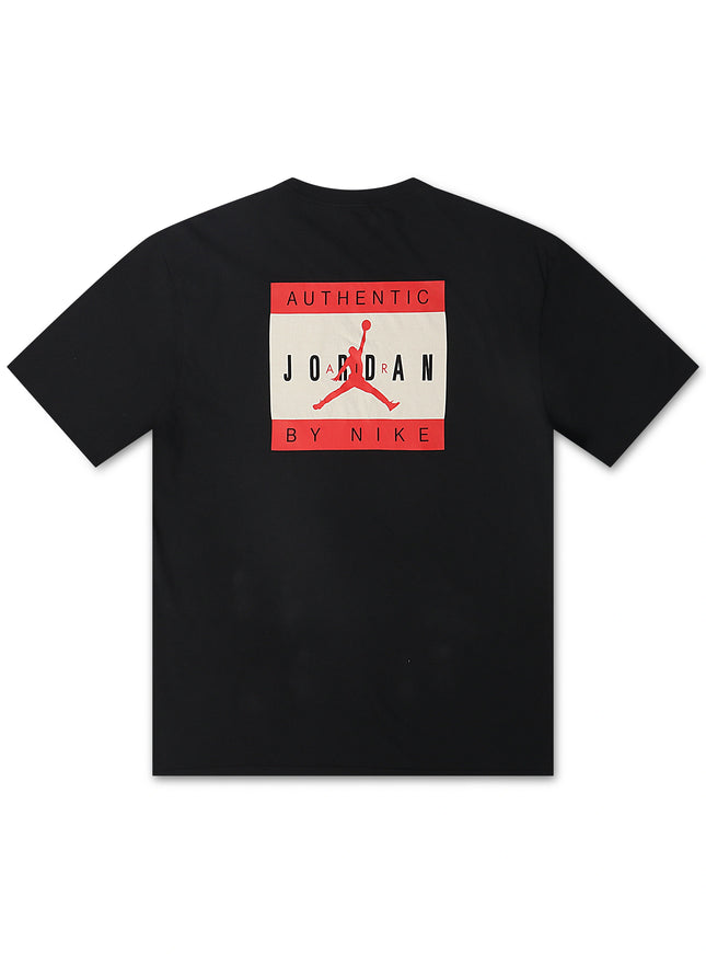 Air Jordan Mens Brand Tee - Black
