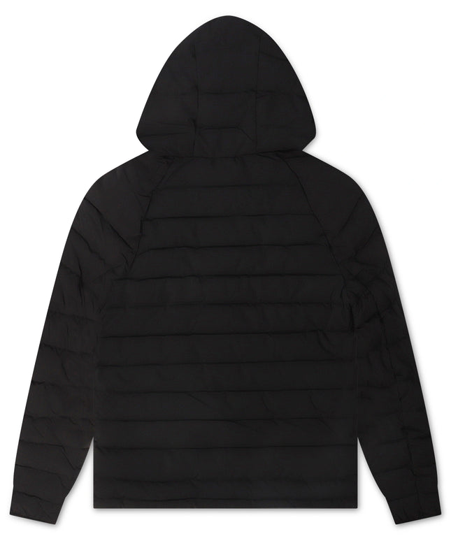 Chaqueta Malcom de Psycho Bunny para hombre, color negro