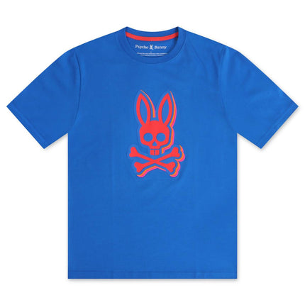 Psycho Bunny Sanderson Graphic Tee - Princess Blue - Denim Exchange 