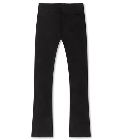 Jordan Craig Uptown Fleece Stacked Sweatpants - Black