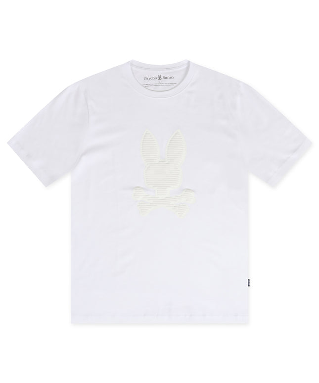Camiseta gráfica Psycho Bunny Kingston - Blanca