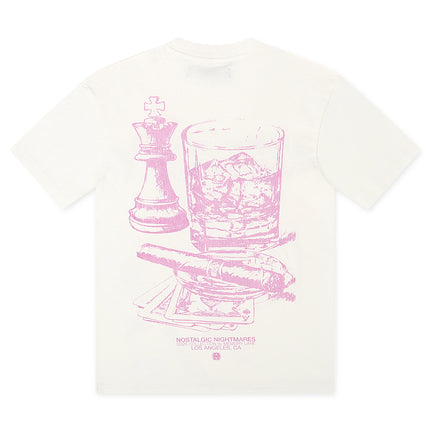 Memory Lane Studded Tee - White