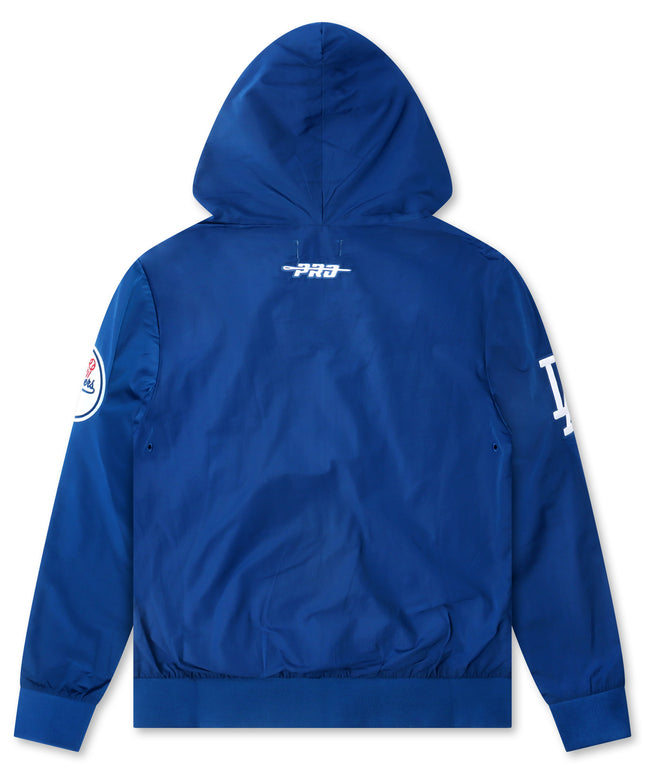 Pro Standard LA Dodgers Classic Wind Suit Pullover Hoodie - Blue
