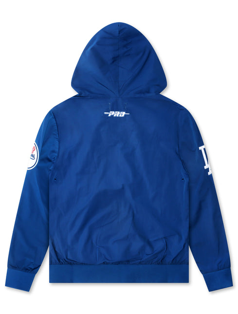 Pro Standard LA Dodgers Classic Wind Suit Pullover Hoodie - Blue