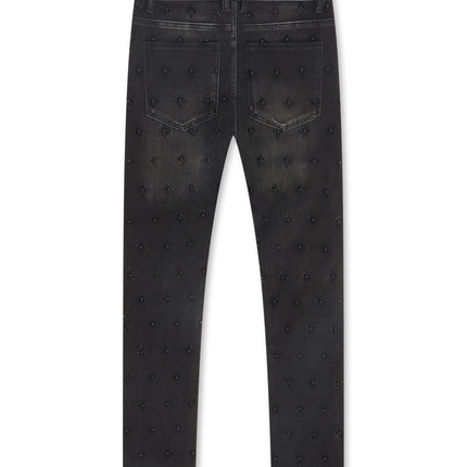 Embellish Cygnus Skinny Jean - Washed Black