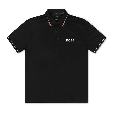 Boss Green Paul Pro Polo - Black