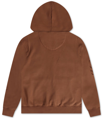 Smugglers Moon Woven Hoodie - Brown