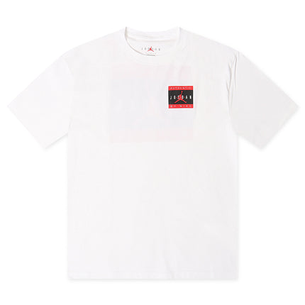 Air Jordan Mens Brand Tee - White
