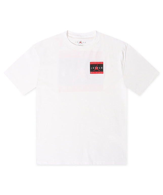 Air Jordan Mens Brand Tee - White