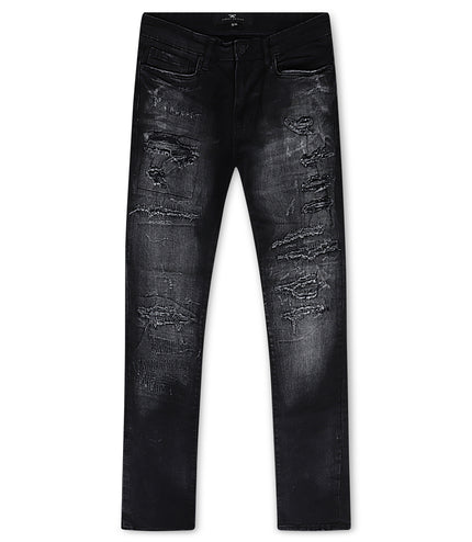 Jordan Craig Legacy Edition Slim Fit Jeans - Industrial Black