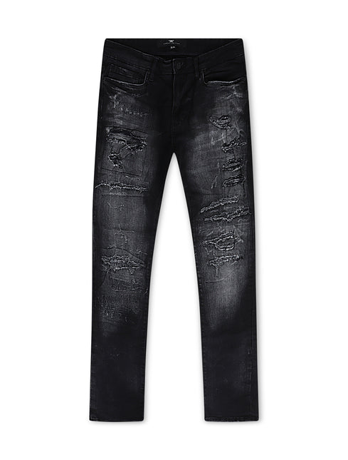 Jordan Craig Legacy Edition Slim Fit Jeans - Industrial Black