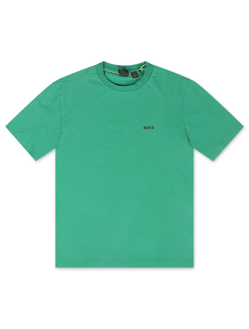 Boss Green Contrast Logo Tee - Green