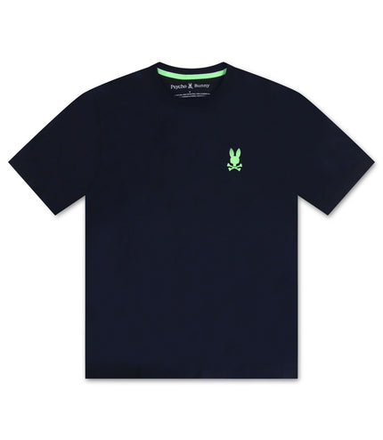 PSYCHO BUNNY SLOAN BACK GRAPHIC TEE - NAVY PSYCHO BUNNY