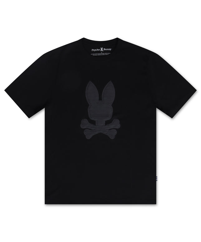 Camiseta gráfica Psycho Bunny Kingston - Negra