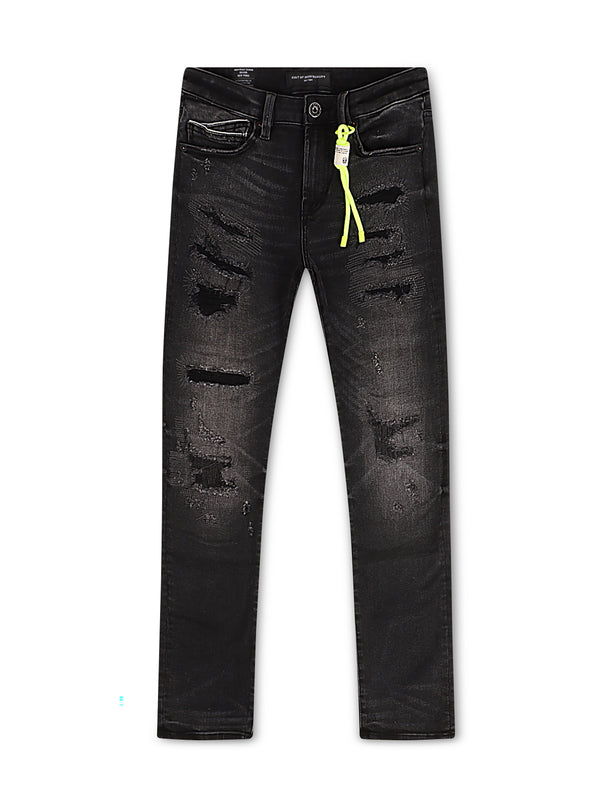 Cult Of Individuality Punk Super Skinny Jeans - Sterling